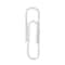 JAM Paper 1" Colorful Standard Paper Clips, 2 Packs of 100